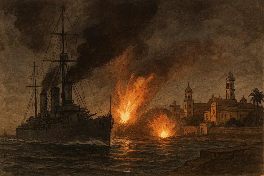 Emden attack on Madras