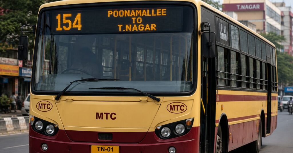 154 bus route