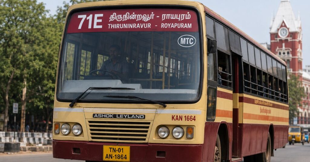 71E Bus Route