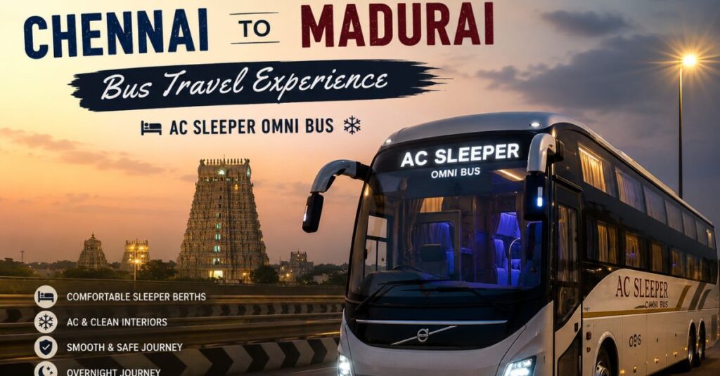 chennai to madurai bus